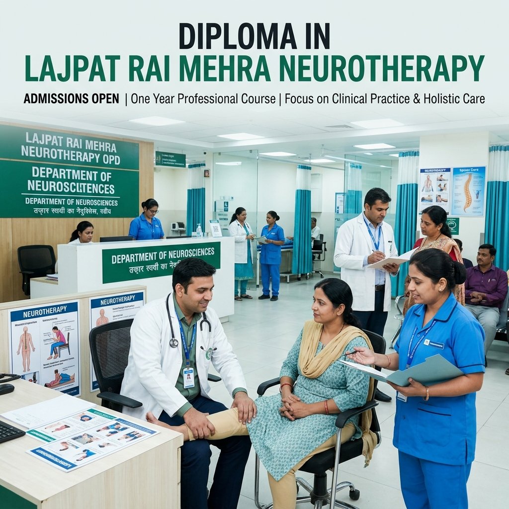 Diploma in Lajpat Rai Mehra's Neurotherapy